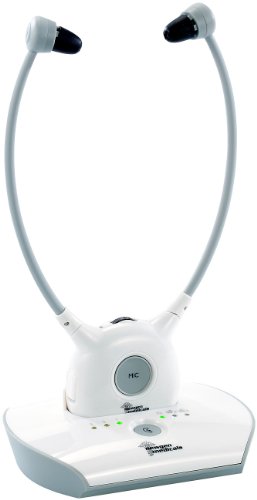 Newgen Medicals Kinnbügel Kopfhörer: Hörsystem KH-210 für TV