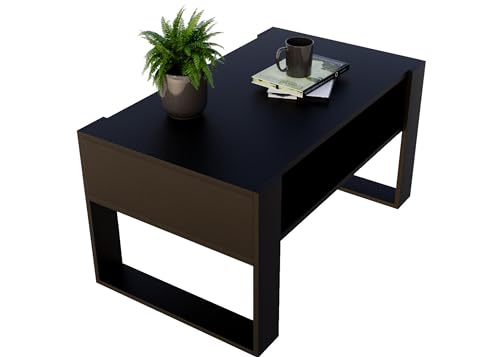 CraftPAK Wohnzimmer Tisch für Couch aus hochwertigem Holzwerkstoff