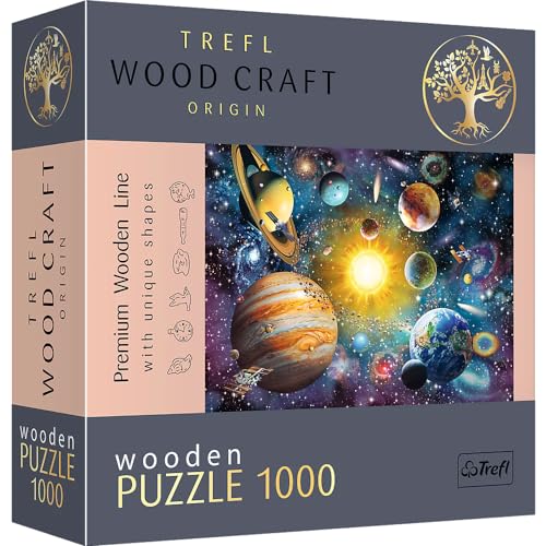Trefl Holz Puzzle 1000 Reise durch das Sonnensystem