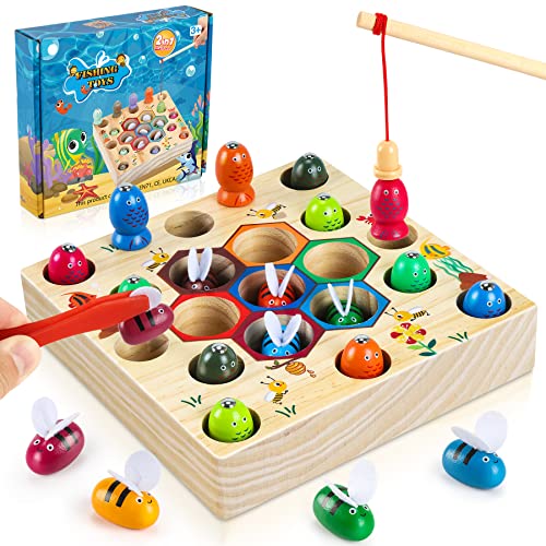 COOLJOY Magnetisches Angelspiel Montessori Spielzeug ab 2 Jahre