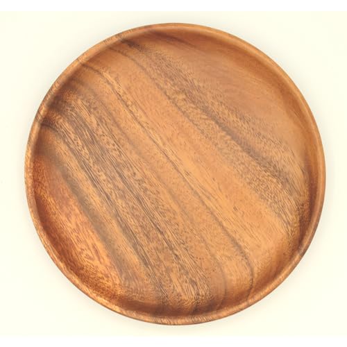 Holzgeschirr runder Teller aus Holz 15 20
