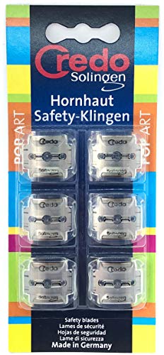 Credo Klingen Hornhaut-Safetyhobel
