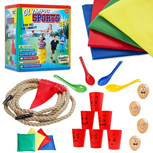 KreativeKraft Outdoor Spiele für Kinder Set