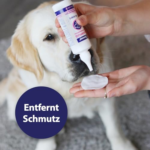 Hund Augenpflege im Bild: Canosept Augenpflege Finger-Pads für Hunde 100 Stück
