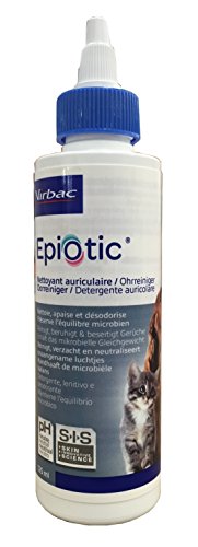Virbac Epi-Optic Hunde- und Katzenohrreiniger 125ml