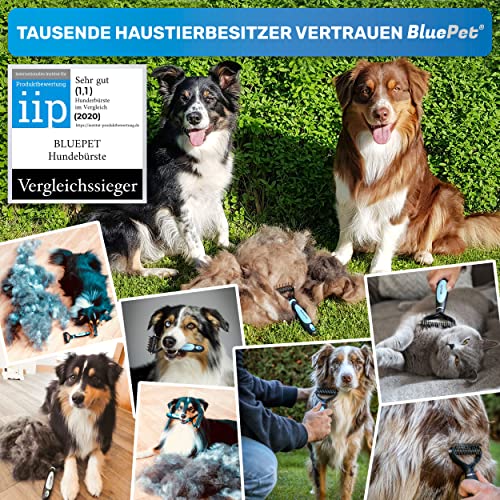 Hundestriegel im Bild: BluePet UnterwollToll Hundebürst...