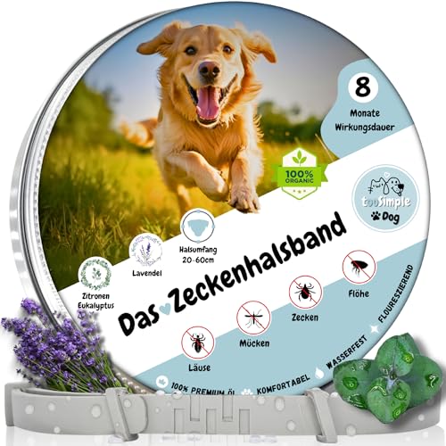 tooSimple Das Zeckenhalsband für Hunde 100%