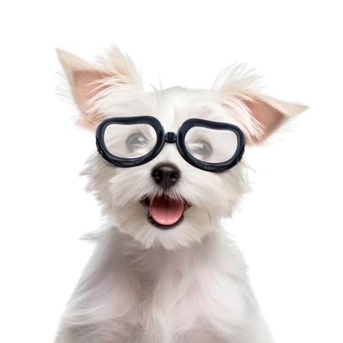 Enjoying Kleine Hundebrille Schutzbrille für Hunde