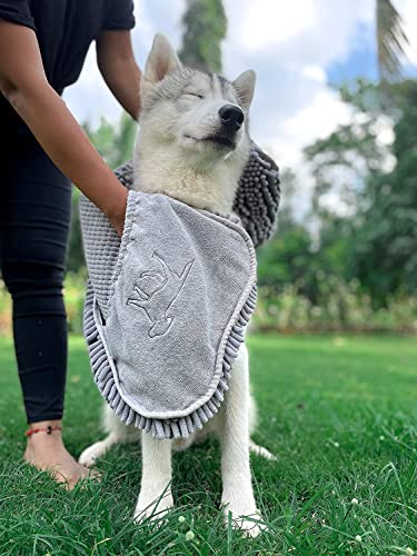 Hundehandtuch im Bild: Tuff Pupper Schnelltrocknendes Handtuch für Hunde