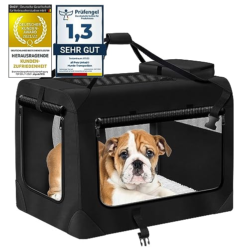 all Pets United Hunde-Transportbox Tier Hundebox Transporttasche faltbar Hundetasche