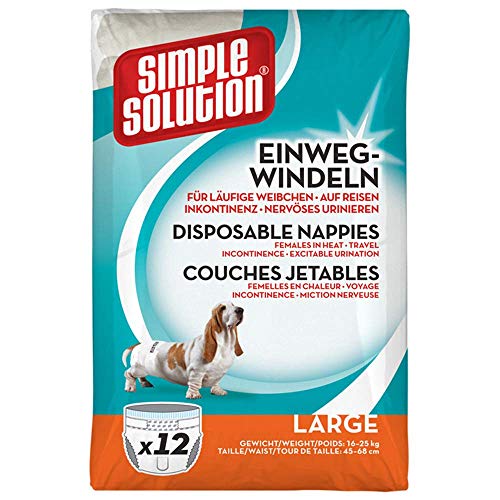 simple solution Hunde Windeln L