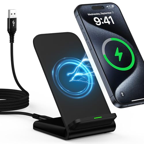 HitTid 15W Wireless Charger Stand Induktive Ladestation