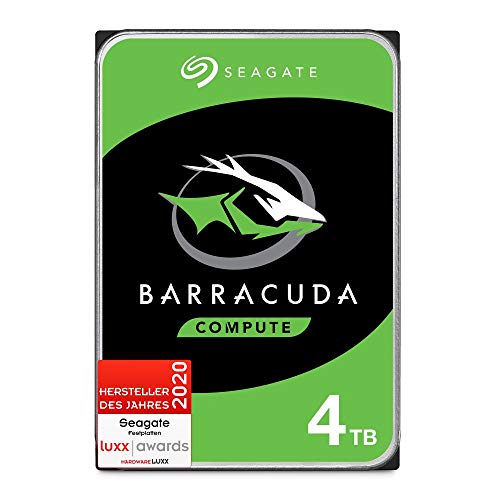 Interne Festplatte unserer Wahl: Seagate Barracuda 4TB interne Festplatte HDD