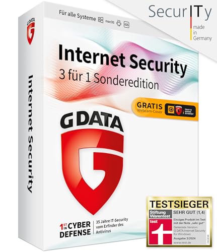 G DATA Internet Security 3 für 1 Sonderversion