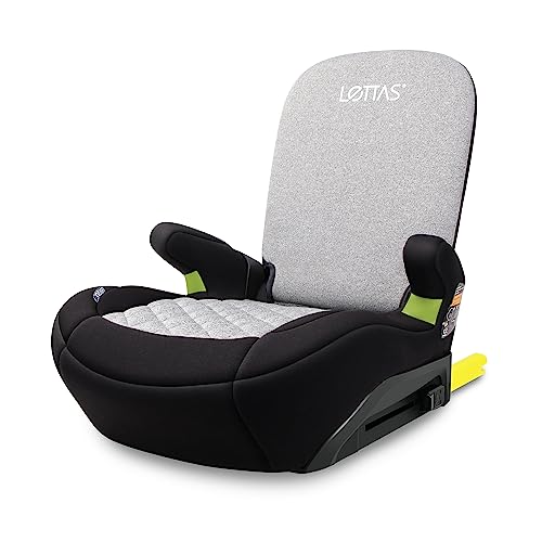 XL-518-Space Auto Kindersitz / Sitzerhöhung (Schwarz/Grau) für Kinder von 9  - 36 kg (Klasse I, II, III) mit ISOFIX