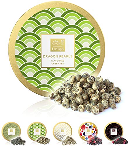 Tea Uniqo® Jasmintee Dragon Pearls