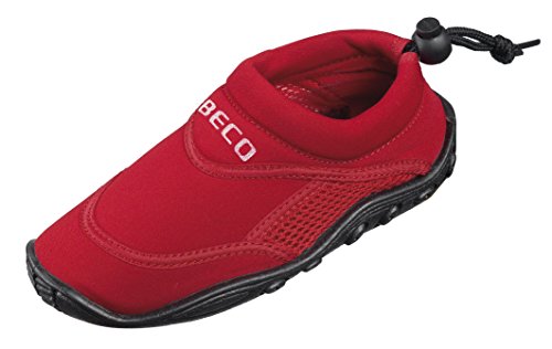 Beco Badeschuhe / Surfschuhe für Kinder rot 25