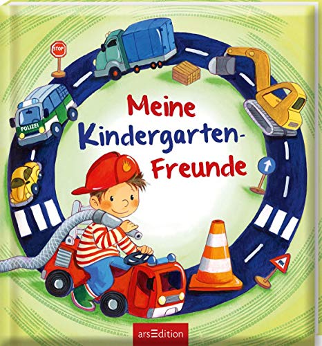 Ars Edition GmbH Kindergarten-Freunde (Fahrzeuge): Freundebuch ab 3 Jahren