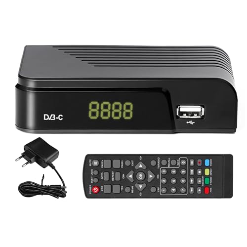 Momowin Kabel Receiver DVB-C Digitaler terrestrischer Decoder