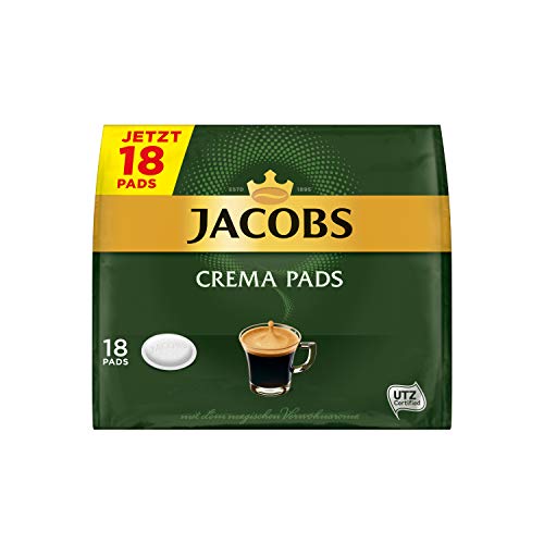 Jacobs Pads Crema, 90 Senseo kompatible Kaffeepads