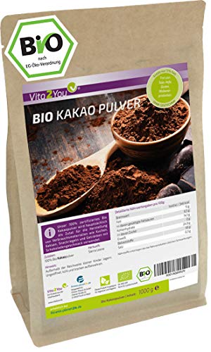 Vita2You Kakao Pulver Bio 1000g