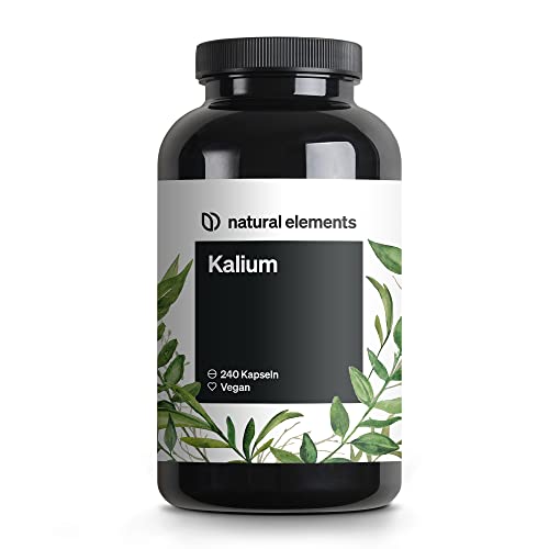 natural elements Kalium – 240 Kapseln mit 800 mg