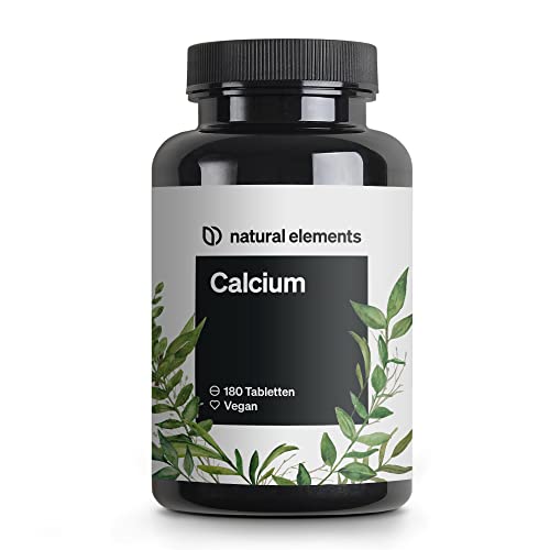 natural elements Calcium Tabletten – 800 mg Kalzium