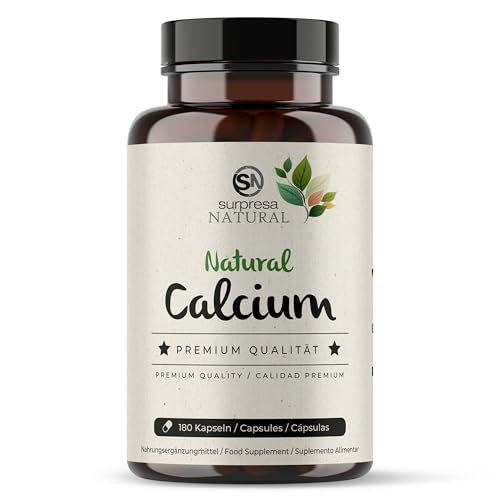 Surpresa Natural Calcium Kapsel hochdosiert 690mg natürliches Kalzium