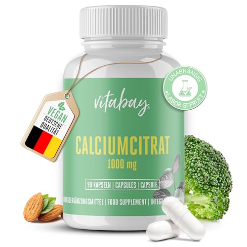 vitabay Calcium hochdosiert 1000mg VEGAN
