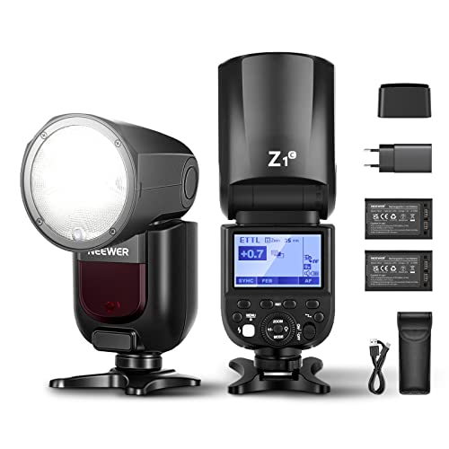 NEEWER Z1-C TTL Speedlite Blitzlicht Kompatibel mit Canon