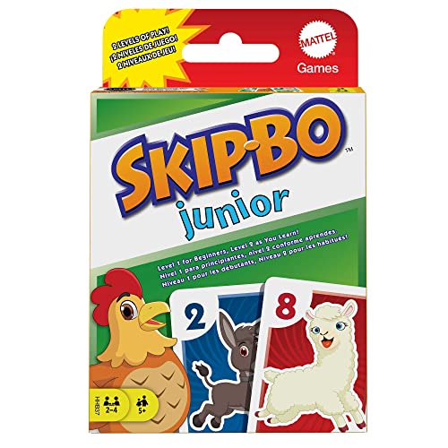 Mattel Games HHB37 - Skip Bo Junior