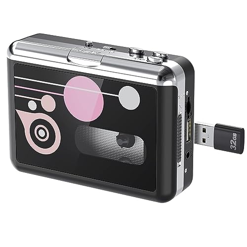 Rybozen Kassettenspieler Standalone Portable Digital USB