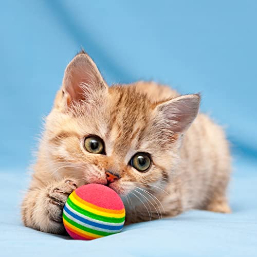Katzen Ball im Bild: cobee Rainbow Cat Toy Ball