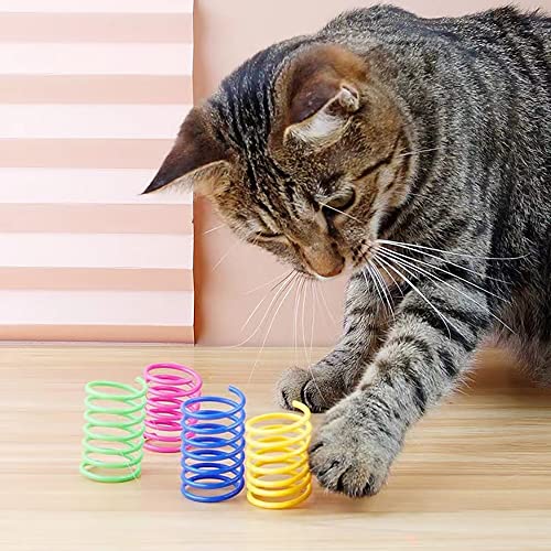 Katzen Federspielzeug im Bild: Xzhixiao 20-teiliges Katzenfeder...