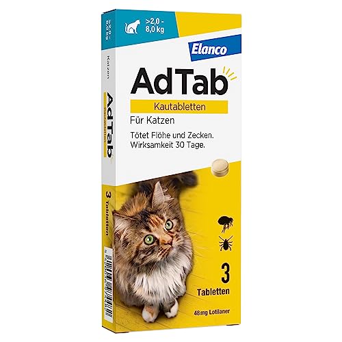 AdTab Floh- und Zeckenschutz für Katzen