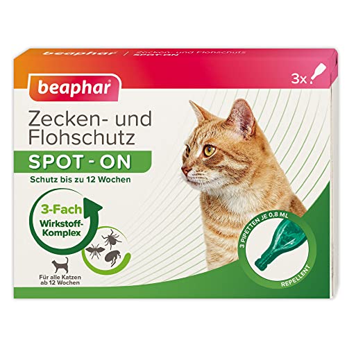 beaphar Zecken- Und Flohschutz SPOT-ON Für Katzen