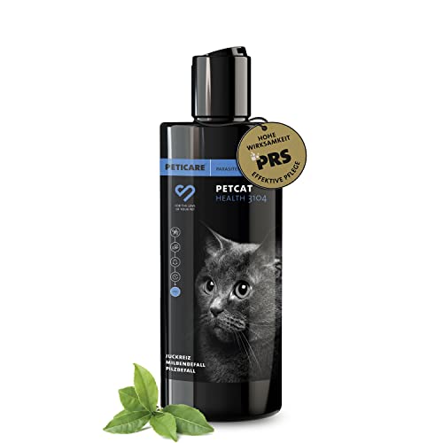 Peticare Katzen Pflege-Shampoo bei Juckreiz Milben