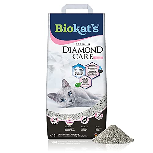 Biokat's Diamond Care Fresh Katzenstreu mit Babypuder