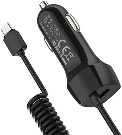 100w 4 in 1 einziehbares Auto ladegerät USB Typ C Kabel für iPhone Samsung  Schnell ladekabel Zigaretten anzünder Adapter