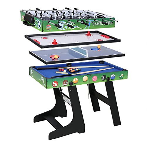 JCFDE Multigame Spieletisch Mega inkl. komplettem Zubehör
