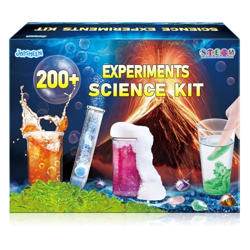 JOPSHEEN 200+ Wissenschaft Experimente Kit für Kinder