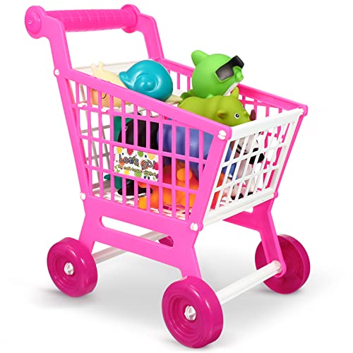 Toyvian 1 Stücke Spielzeug Einkaufswagen Mini