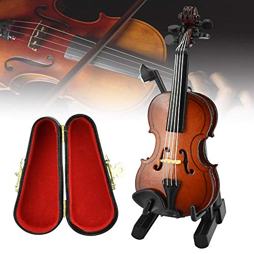 CODIRATO Holz Violine Violine Spielzeug Miniatur