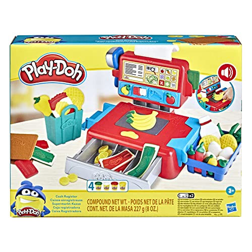 Play-Doh Supermarkt-Kasse Spielzeug für Kinder ab 3 Jahren