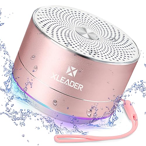 Xleader Bluetooth Lautsprecher Klein Musikbox mit Lichteffekten
