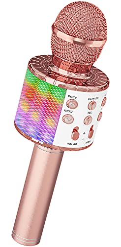 Ankuka Magic Sing LED Karaoke Mikrofon Kinder