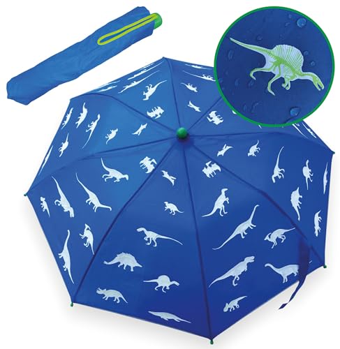 HECKBO Magischer Dinosaurier-Regenschirm für Kinder