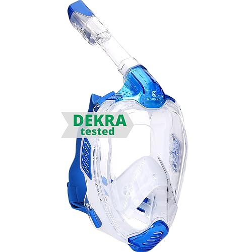 Kinder Tauchmaske unserer Wahl: Khroom von DEKRA® geprüfte CO2 sichere Schnorchelmaske