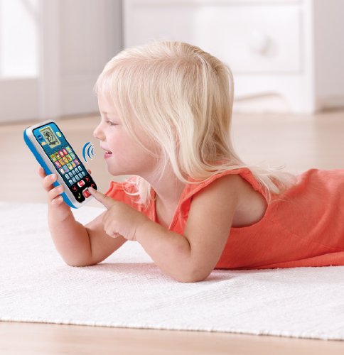 Kinder Telefon & Handy im Bild: Vtech Smart Kidsphone – Cooles Lerntelefon mit Mikrofon