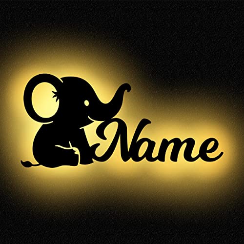 Namofactur Baby Elefant Wandlampe Nachtlicht Wand